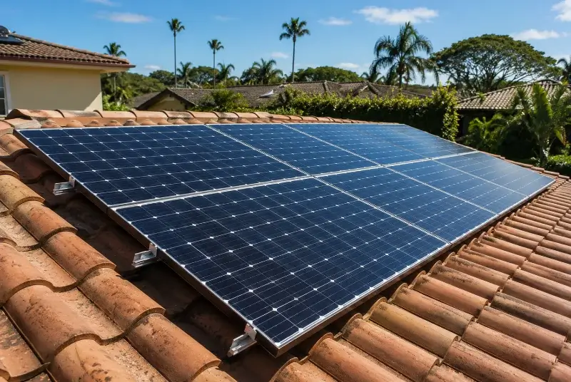 Installation de panneaux solaires à Longages