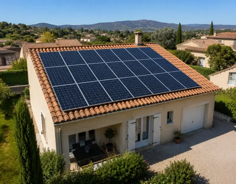 Prime à l'autoconsommation panneaux solaires Longages — aide financière de l'État